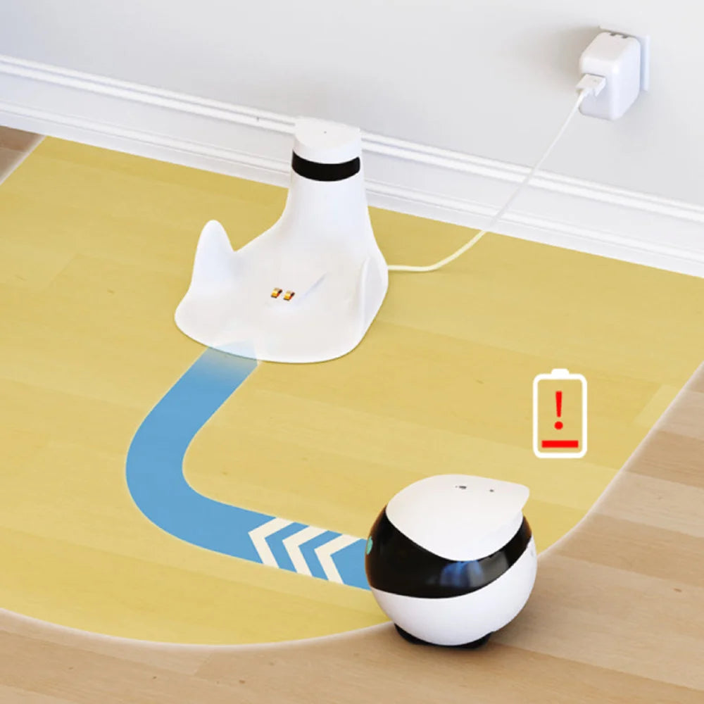 Enabot EBO SE Camera Robot 1080P Camera Remote Control Home Security Pet Camera Startlight Night Vision for Dog Cat Baby