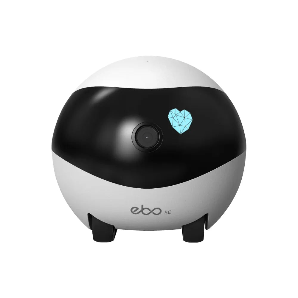 Enabot EBO SE Camera Robot 1080P Camera Remote Control Home Security Pet Camera Startlight Night Vision for Dog Cat Baby