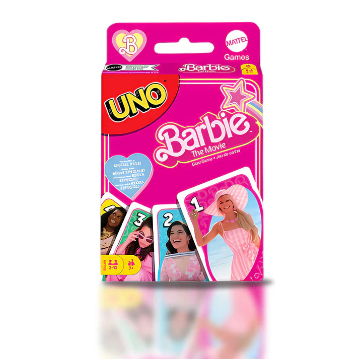 UNO Barbie The Movie Card Game